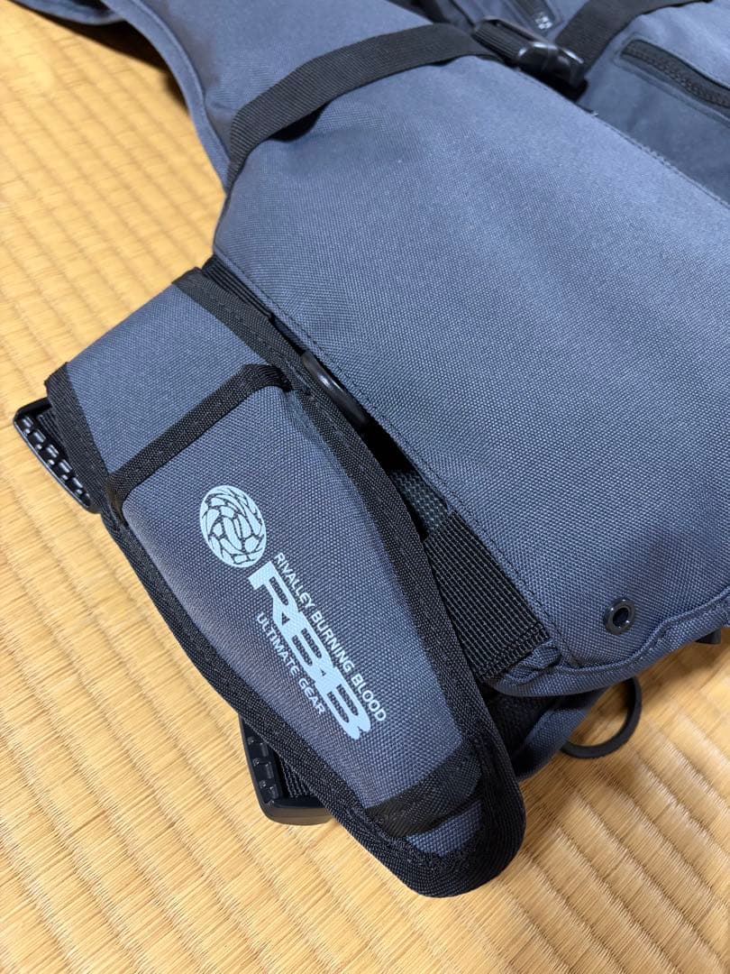 リバレイ 7694 RBB ロックショアシューティングベストII チャコール