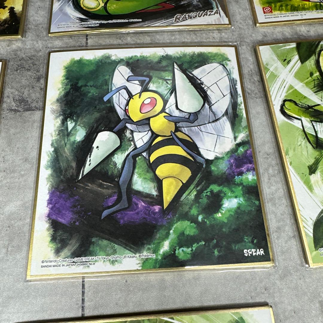 ポケモン公式 色紙アート16枚 伝説多数 美品 まとめ売り