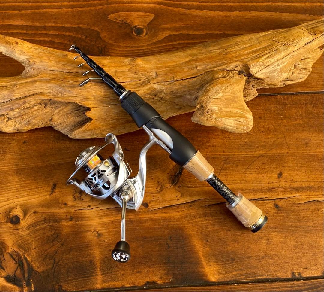 限定1セット　トラウトロッド　4ft9inch スピニングテレスコロッド　渓流