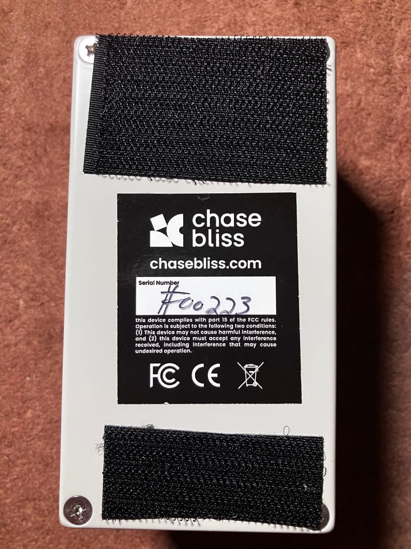 Chase Bliss Audio Onward フリーズ・グリッチペダル