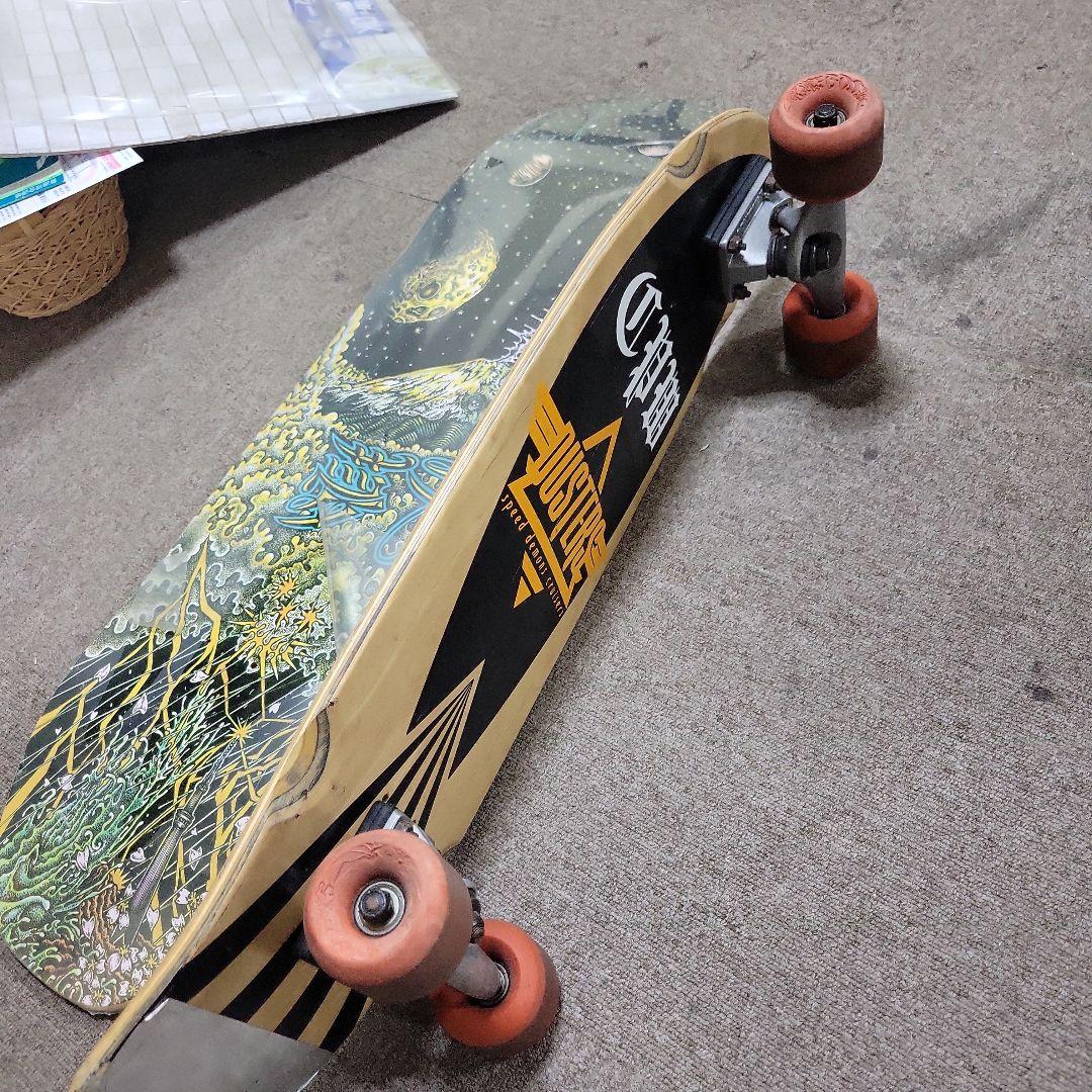 ①DUSTERS スケボー中古 ②宇宙デザイン 板　【新品】