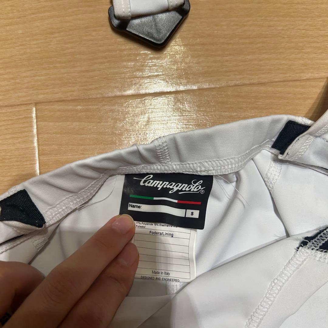 ほぼ未使用！campagnoloサイクルジャージ　ビブ