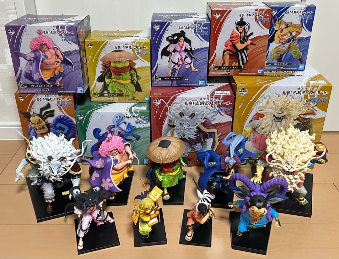 一番くじ　ワンピース　赤鞘九人男（外箱あり）