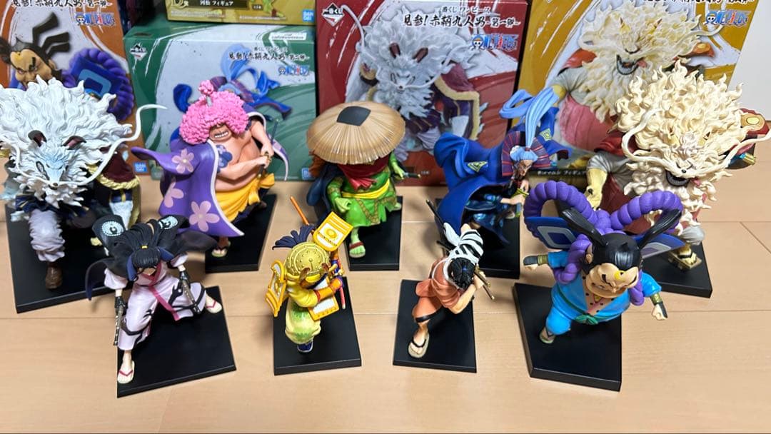 一番くじ　ワンピース　赤鞘九人男（外箱あり）