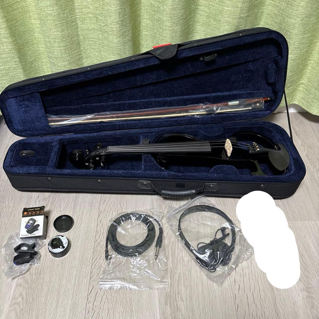 PlayTech PSV100BK エレクトリックバイオリン　エレキバイオリン