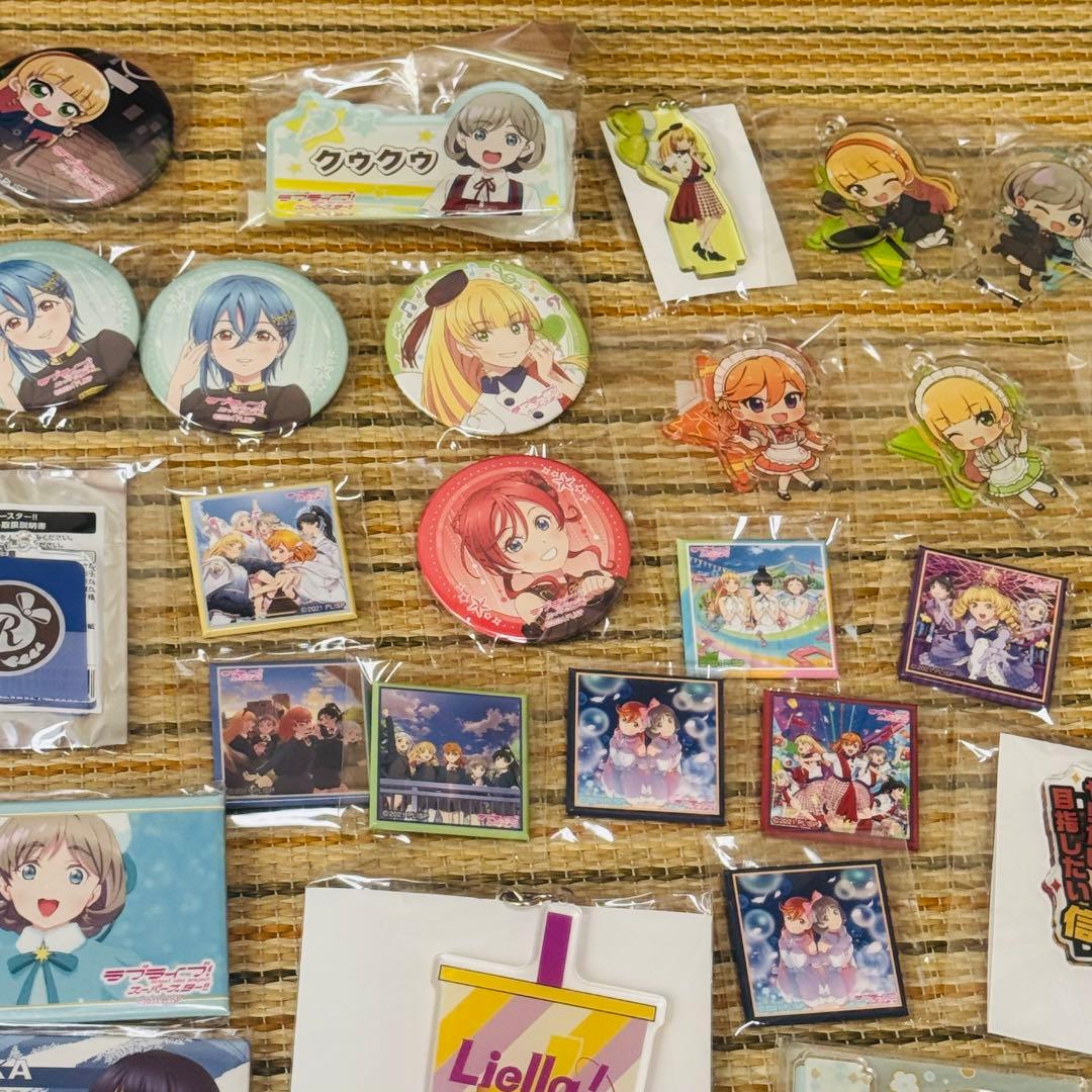 まとめ ラブライブスーパースター 缶バッジ アクリルキーホルダー 等 セット 。