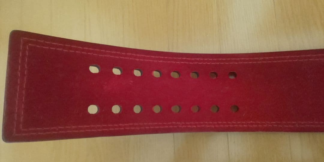 【美品】SBDパワーリフティングベルト 黒/赤 Sサイズ 13mm厚