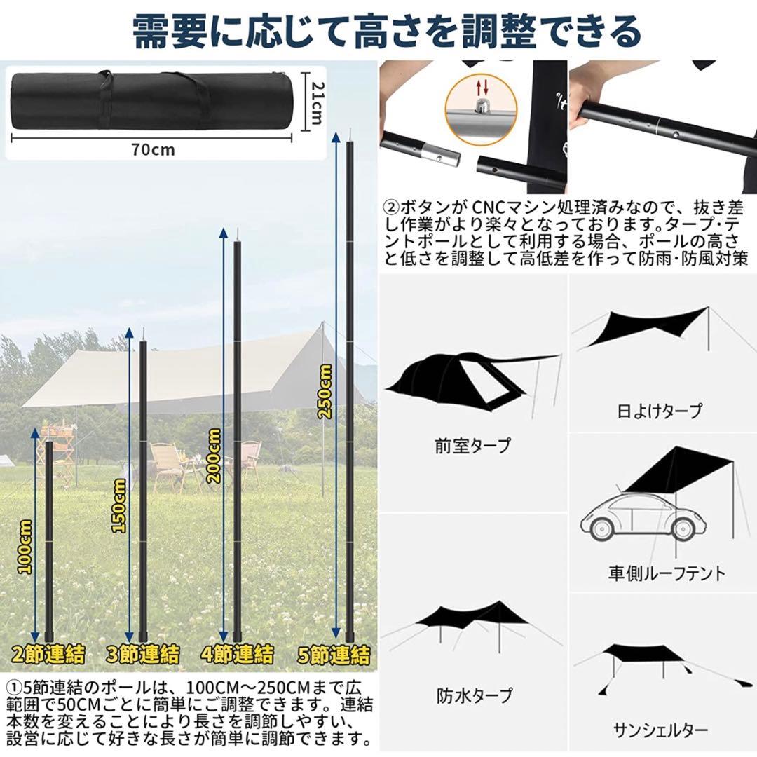 【送料込み】★ユニジアTCタープ&アルミポールセット★バンドック★ワンティグリス