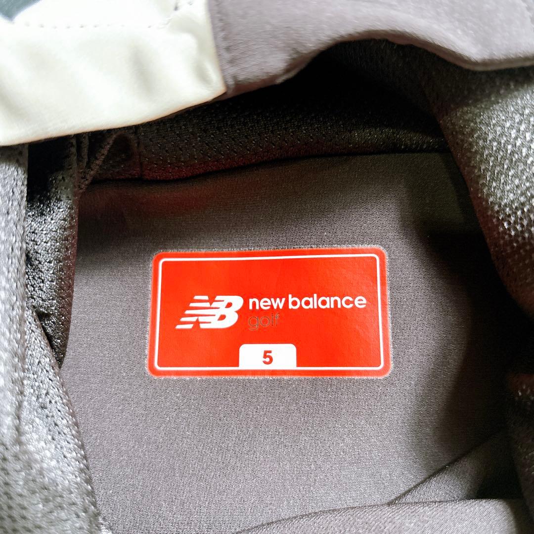 【メンズ5⭐️美品】ニューバランスゴルフ　FZフーディ　ナイロンジャケット　総柄