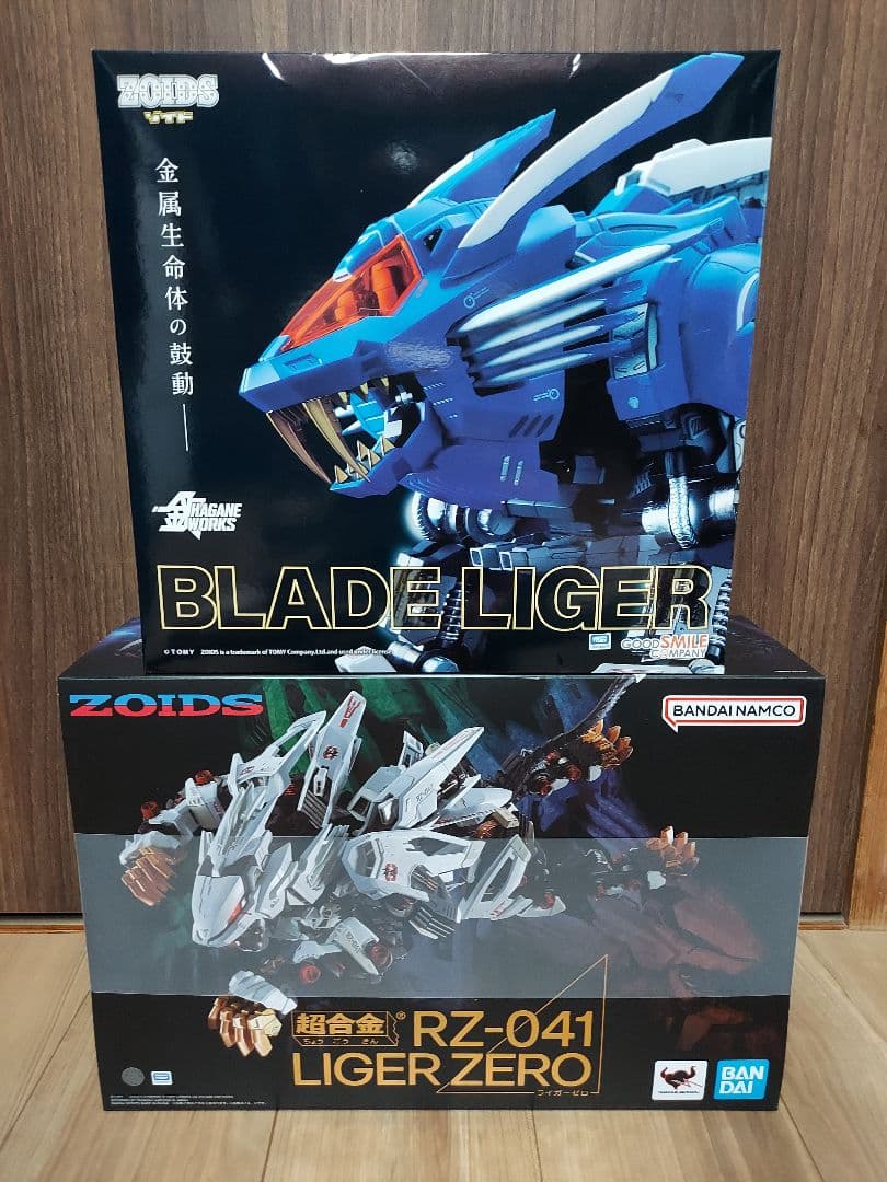 HAGANE WORKS ブレードライガー　超合金ライガーゼロ　2点セット