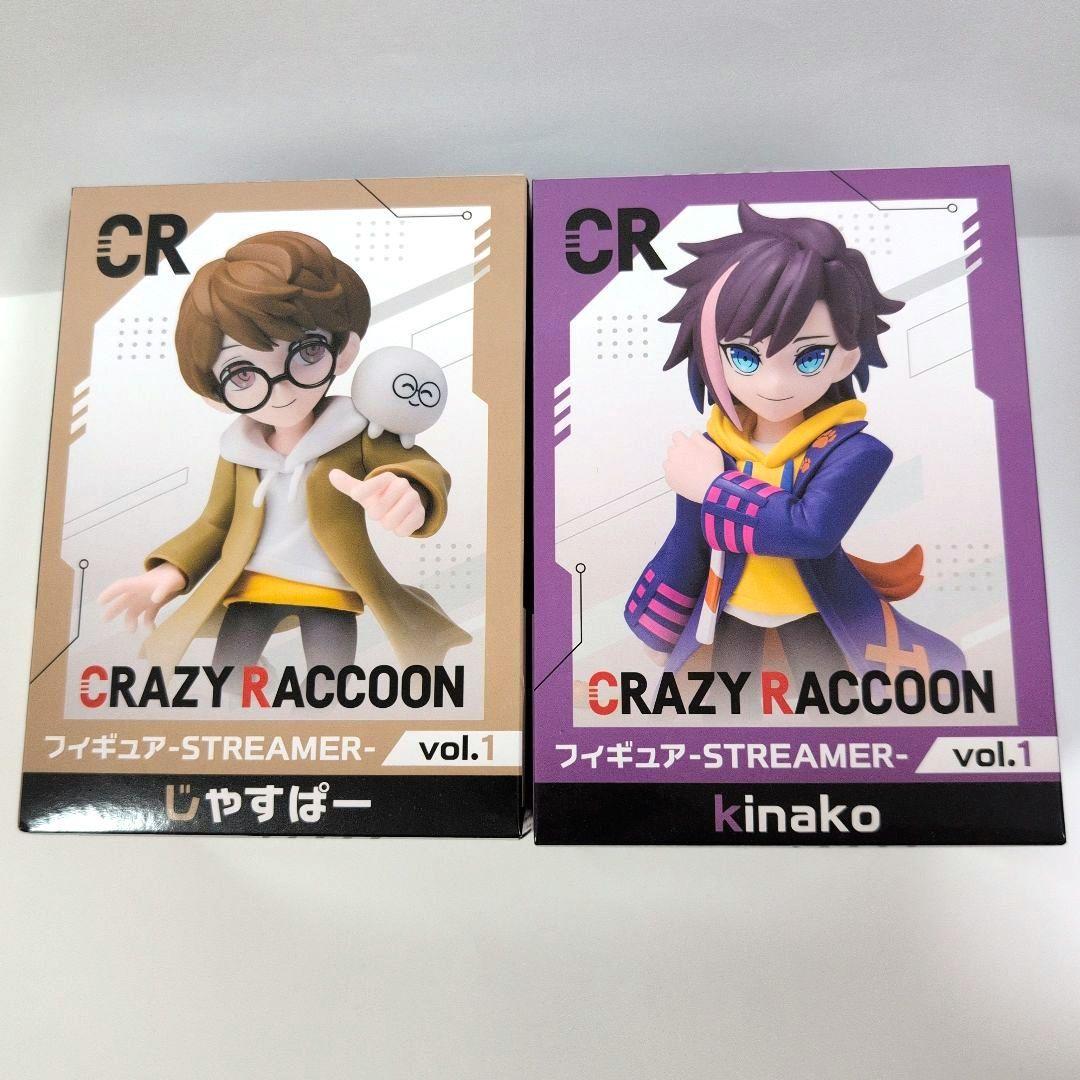 CRAZY RACCOON　だるまいずごっど、kinako、ジャスパー+しおり