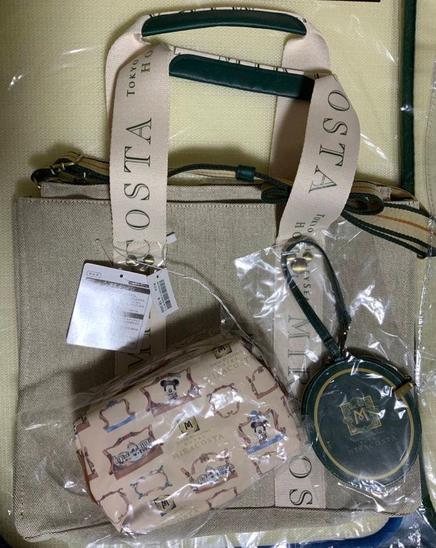 東京ディズニーホテル　ミラコスタ　ファンスプ　トートバッグ　痛バケース