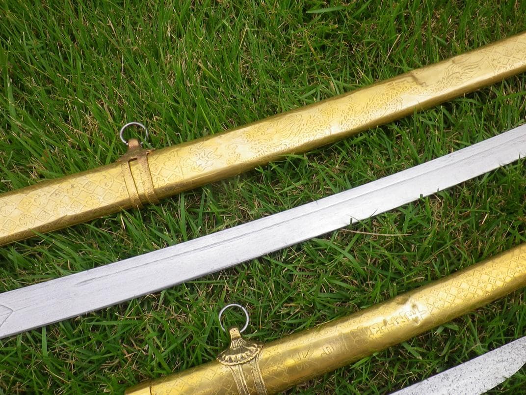 紀元二千六百年節祭の模造刀　昭和十五年　佐藤小太郎　貴重な大小セット