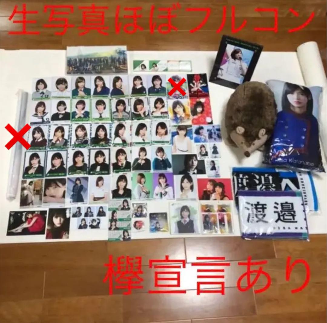 渡邉理佐 生写真 コンプ