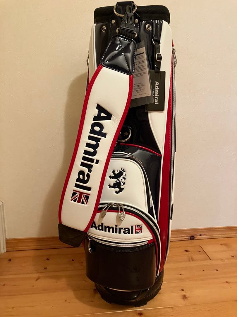 再値下げ⭐︎新品Admiral アドミラル ゴルフバッグ・キャディバッグ