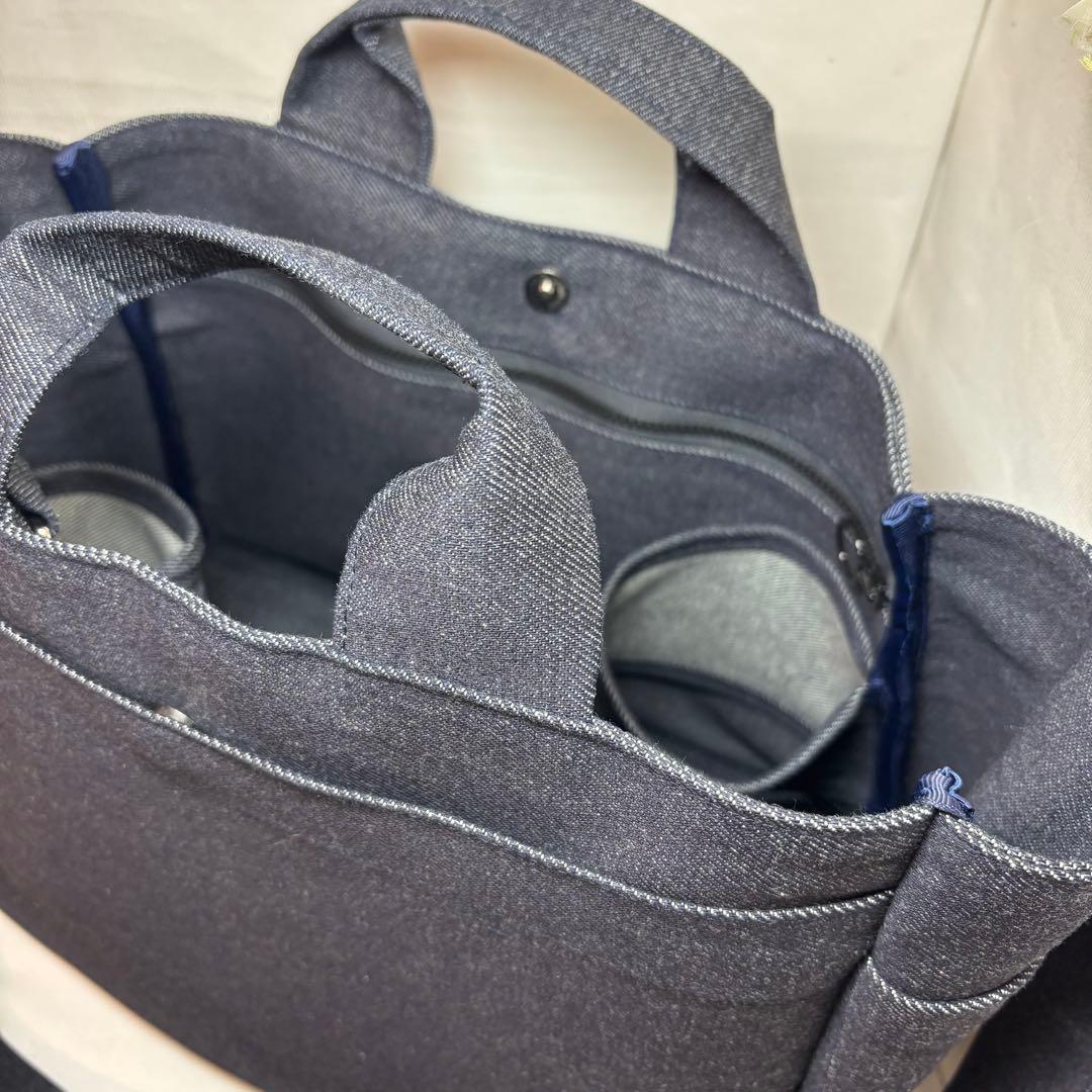 専用ご案内中うちの子トートバッグ♡ウィペット ミックス ネーム入り デニム