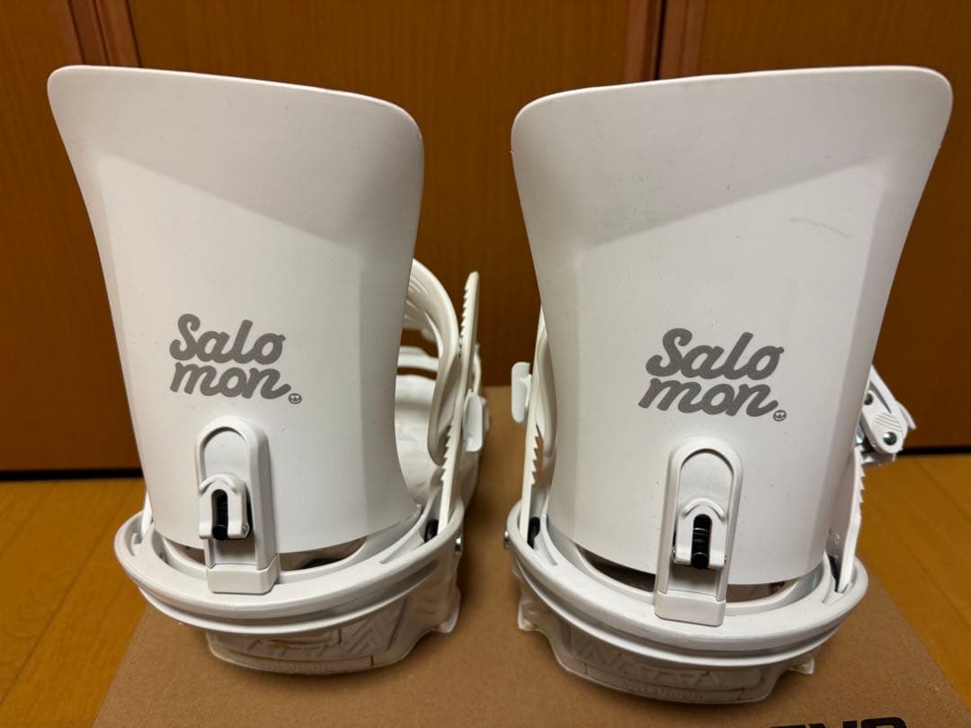 美品　SALOMON NESTA レディース　ビンディング　子供にも