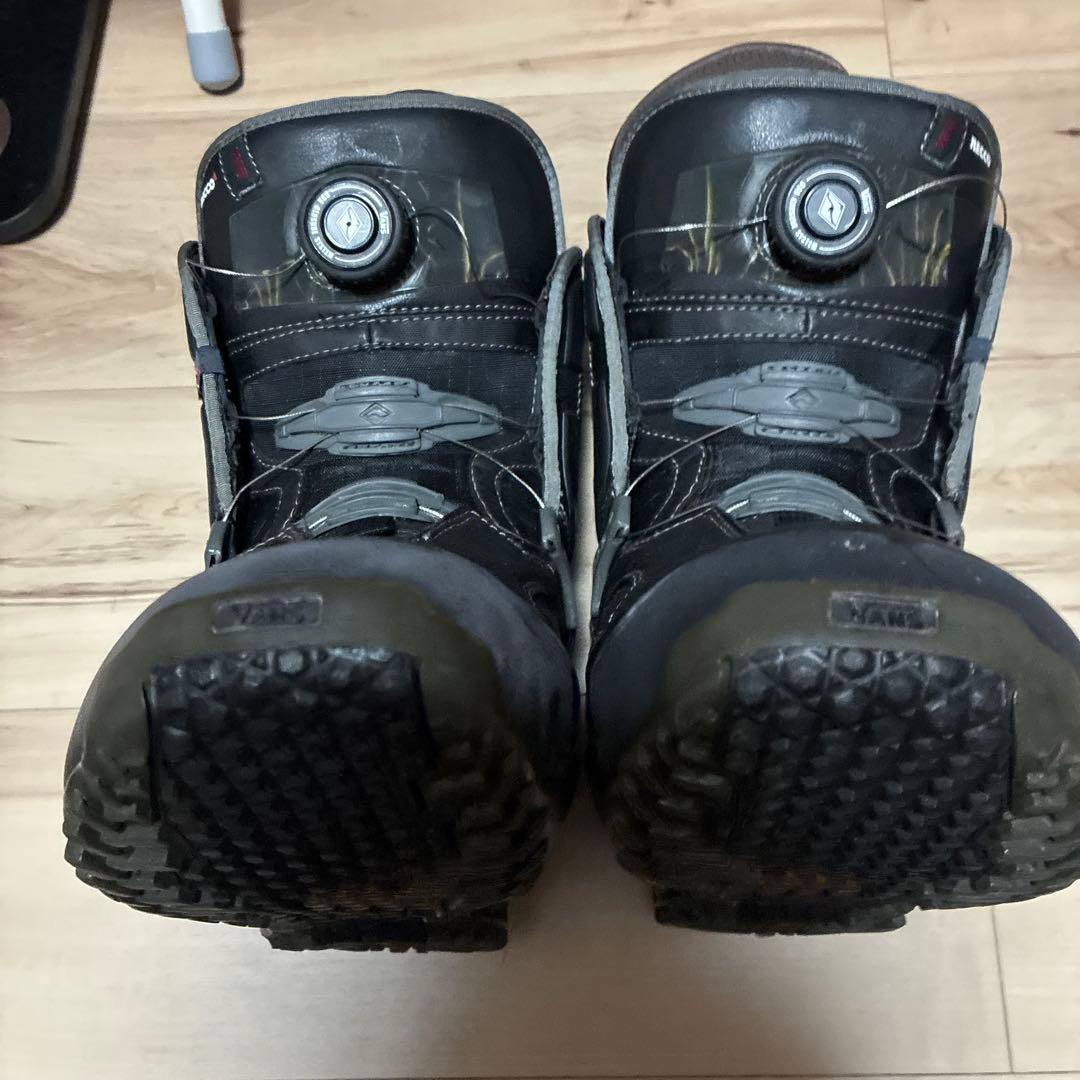 スノーボードブーツ USサイズ15 黒 ＶＡＮＳ