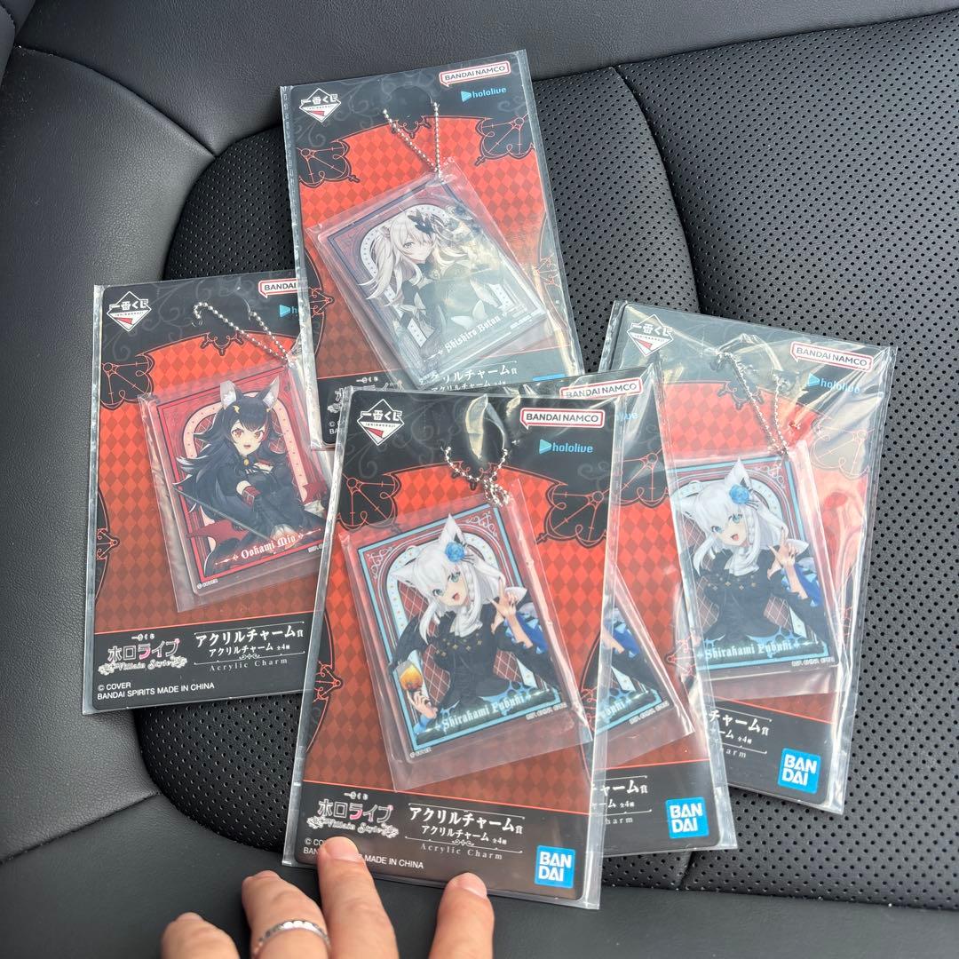 一番くじホロライブVillain Style 獅白ぼたん フィギュア おまけ大量