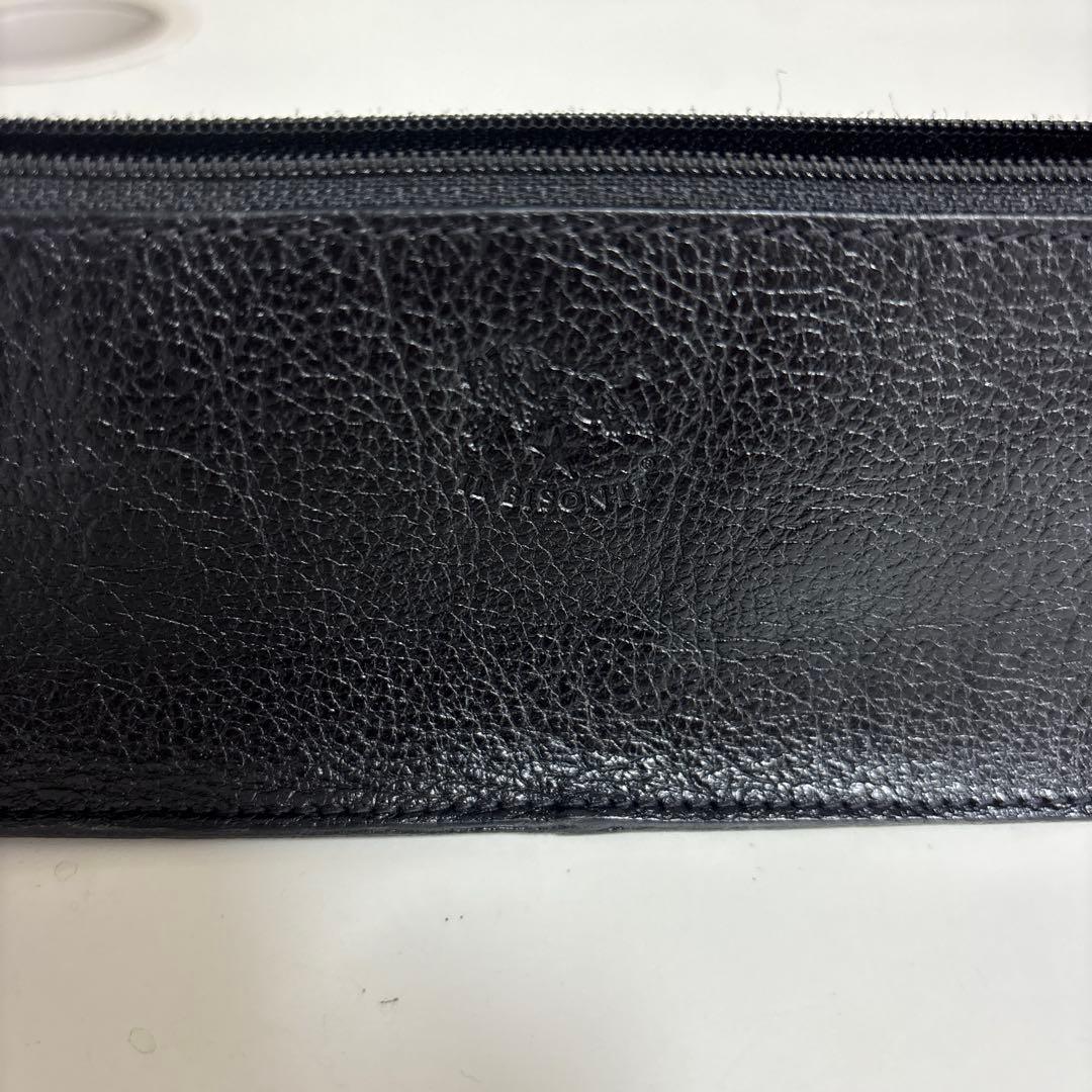 IL BISONTE イルビゾンテ 牛革 筆箱 ペンケース 黒 新品未使用