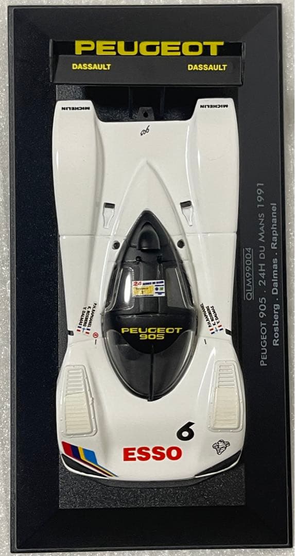 カ*ス様 Quartzo1/43 PEUGEOT905 24H 1991 #5#