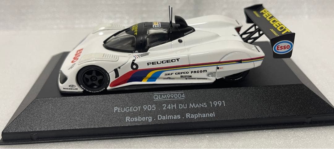 カ*ス様 Quartzo1/43 PEUGEOT905 24H 1991 #5#