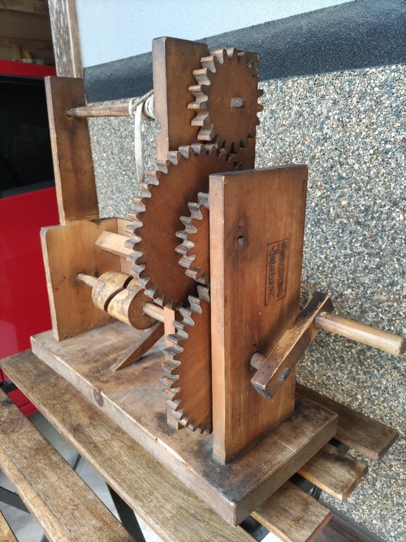 超レトロ　糸巻機　座繰り器　古道具　民具