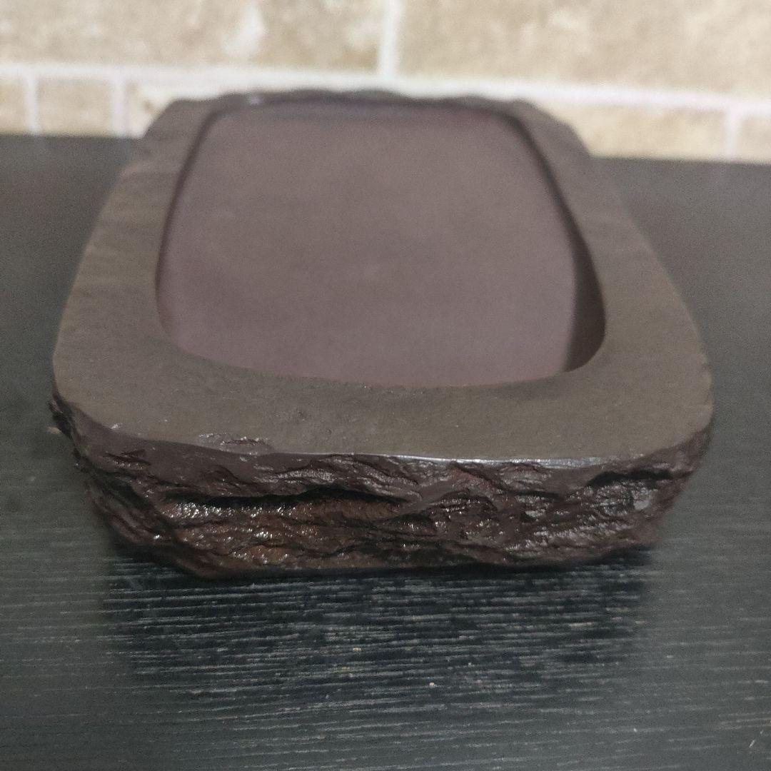 銘石 赤間硯 竹泉寿 大きめサイズ