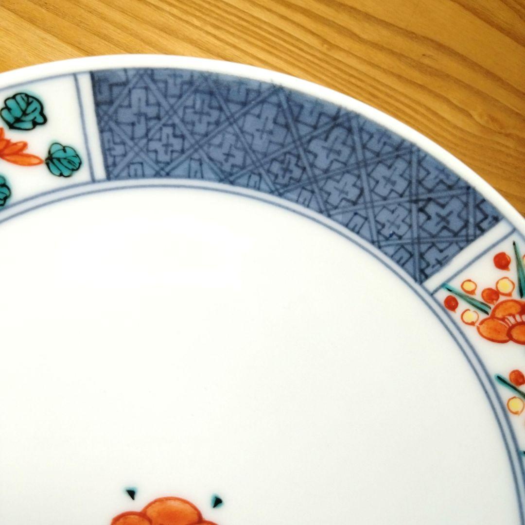 ☆ 平安六峰 清水焼 色絵皿