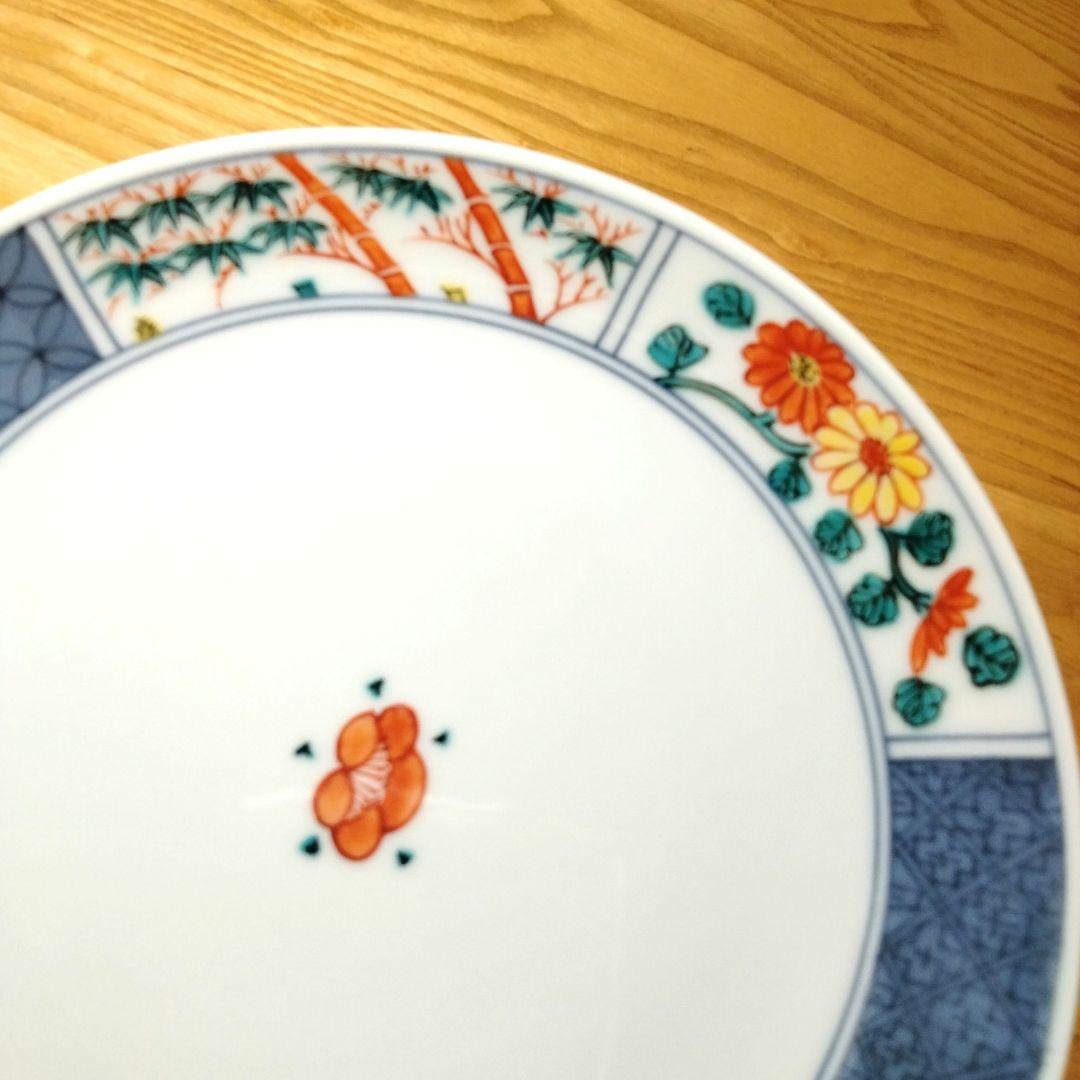 ☆ 平安六峰 清水焼 色絵皿