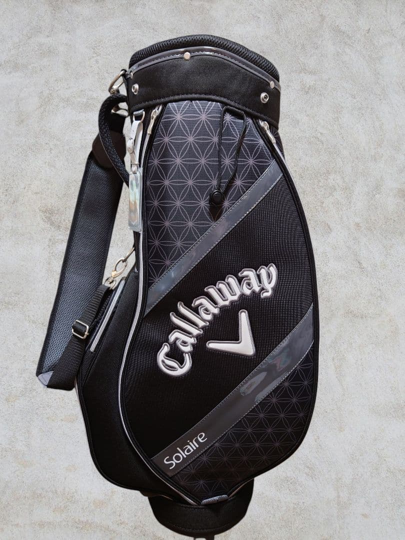 【未使用】Callaway Solaire ブラックゴルフバッグ　（バッグのみ）
