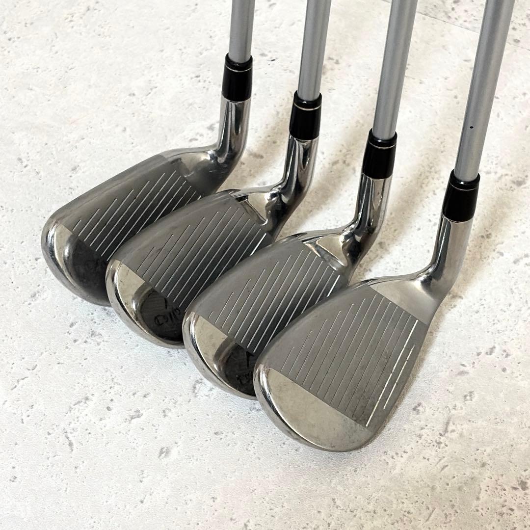 キャロウェイ ソレイユ アイアンセット 4本 レディース L カーボン