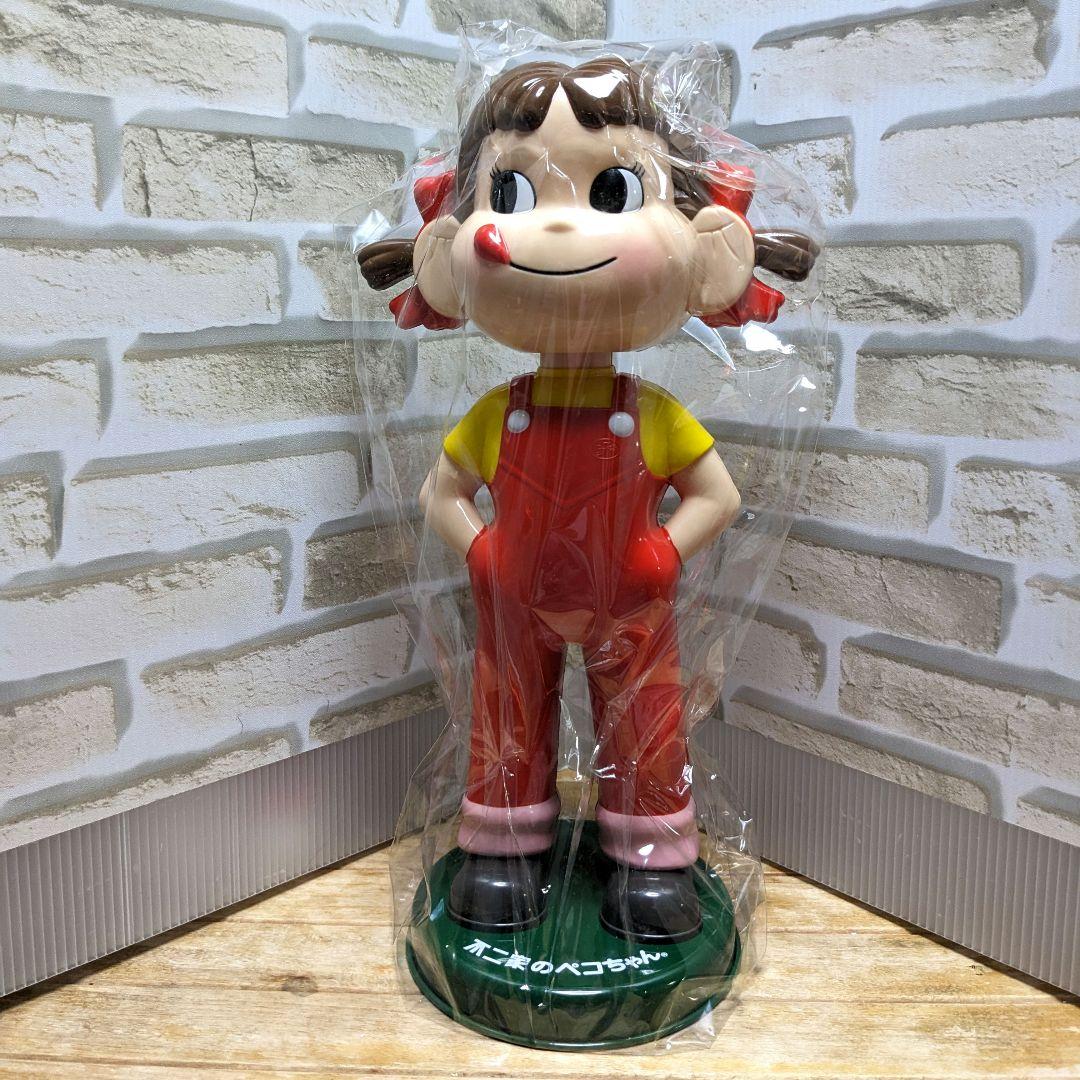 デッドストック！不二家のペコちゃんフィギュア 約30cm