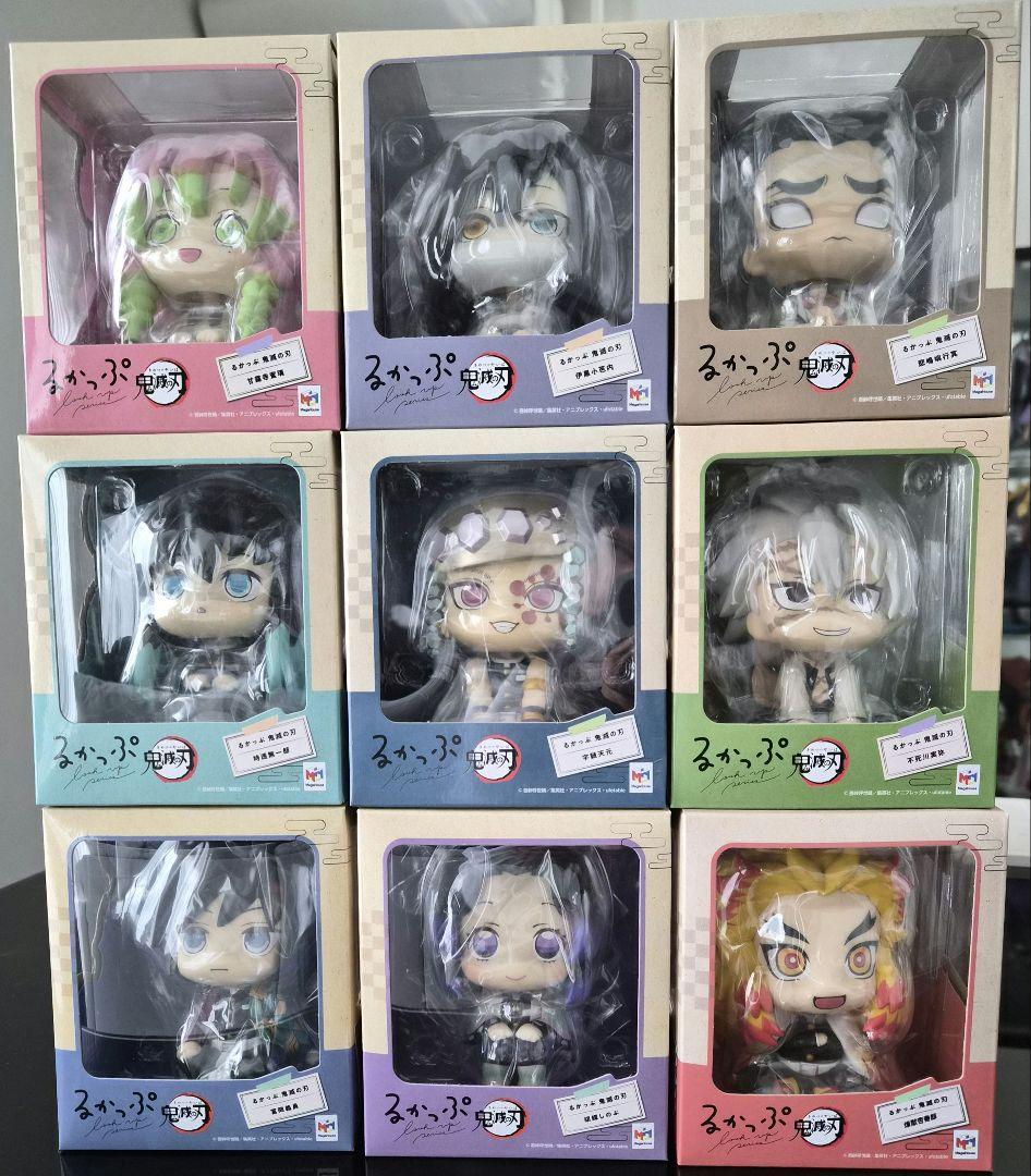 るかっぷ 鬼滅の刃 フィギュア 20体セット［限定特典　座布団付き］