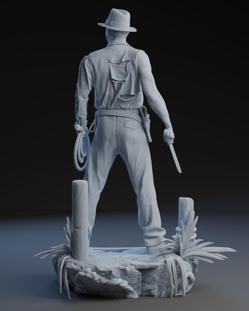 1/6　未塗装 未組立　フィギュア　ガレージキット　INDIANA JONES