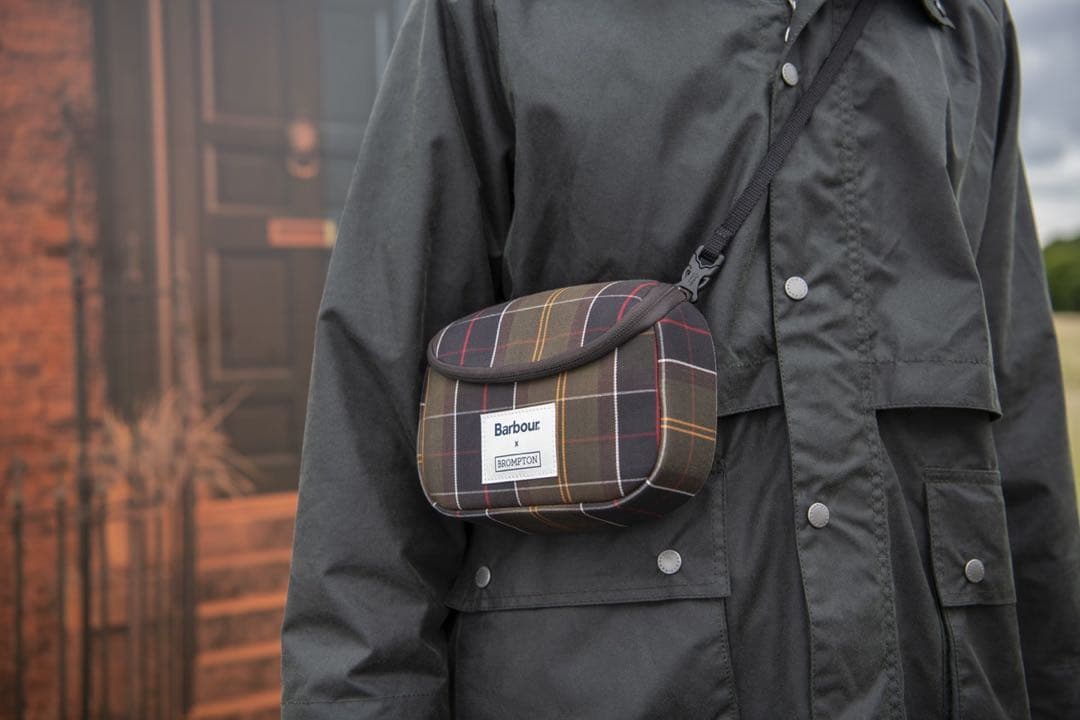 【未使用品】Brompton × Barbour Zip Pouch ポーチ
