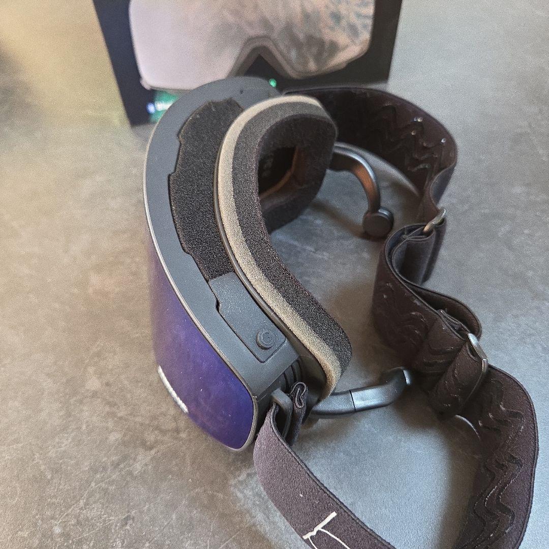 ICEBRKR ゴーグル (ブルーレンズ) 交換レンズ付き(レッド)