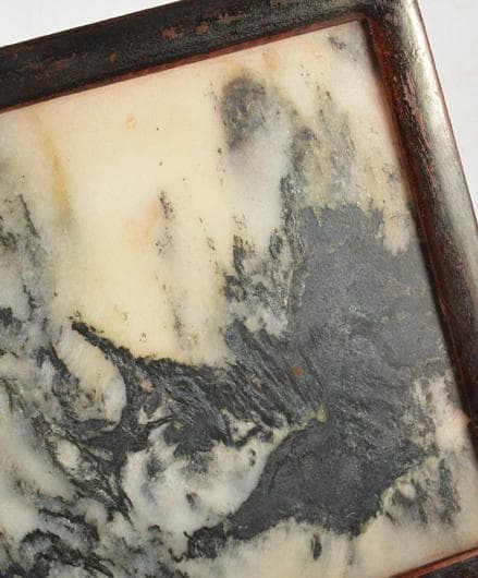 水墨画 山水画 黒フレーム