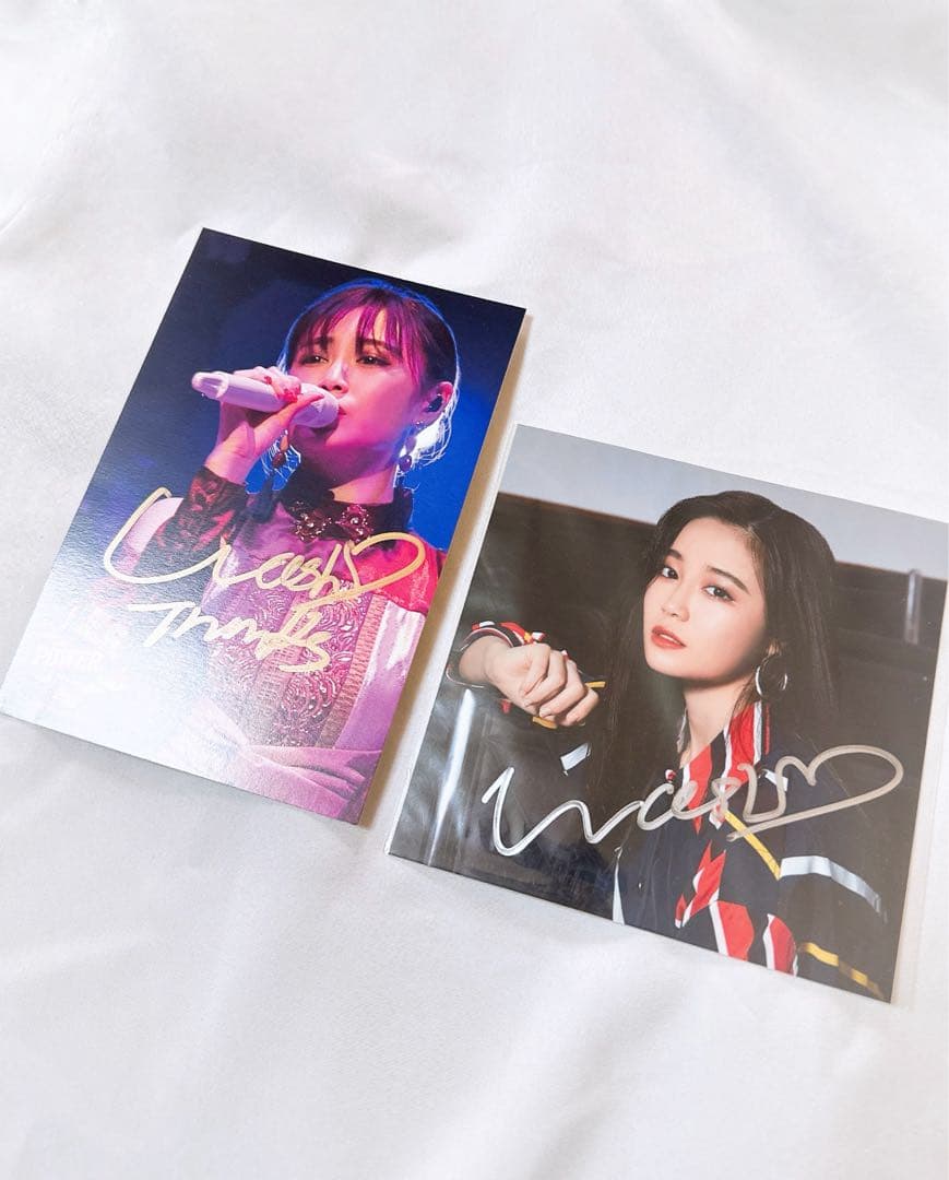 鷲尾伶菜 直筆サイン セット