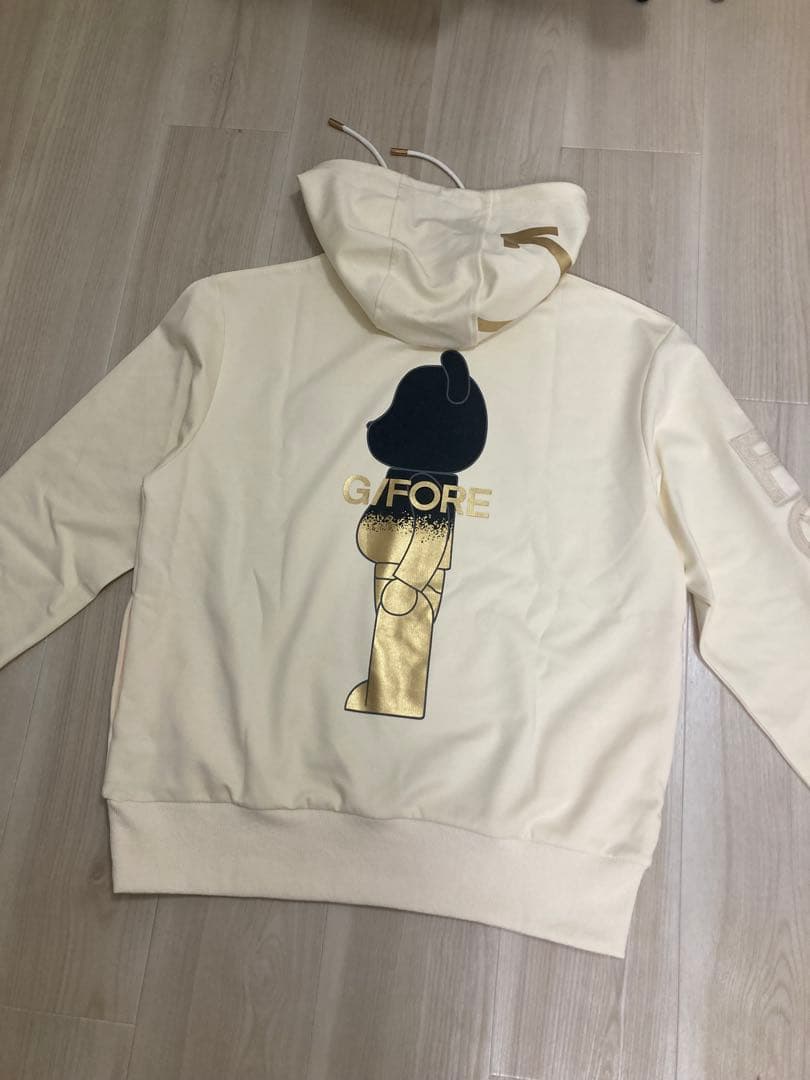 春ジーフォアゴルフ パーカー トレーナーメンズLサイズ