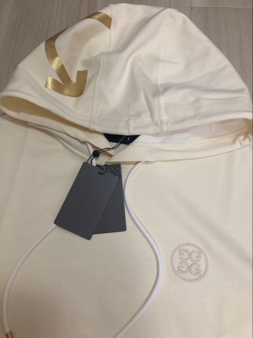 春ジーフォアゴルフ パーカー トレーナーメンズLサイズ