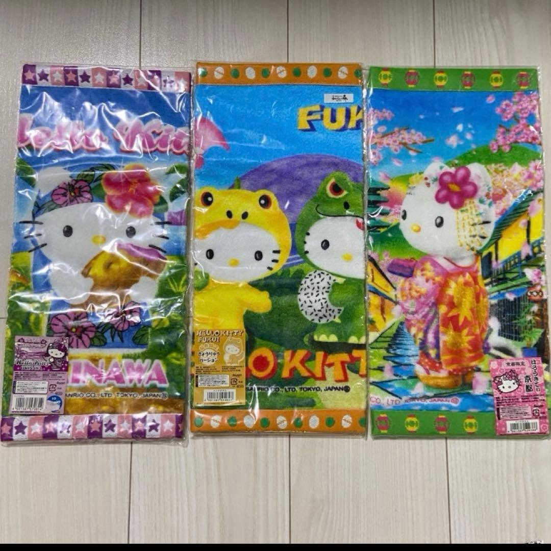 【レア】ハローキティ ご当地　USJ タオル　48枚セット