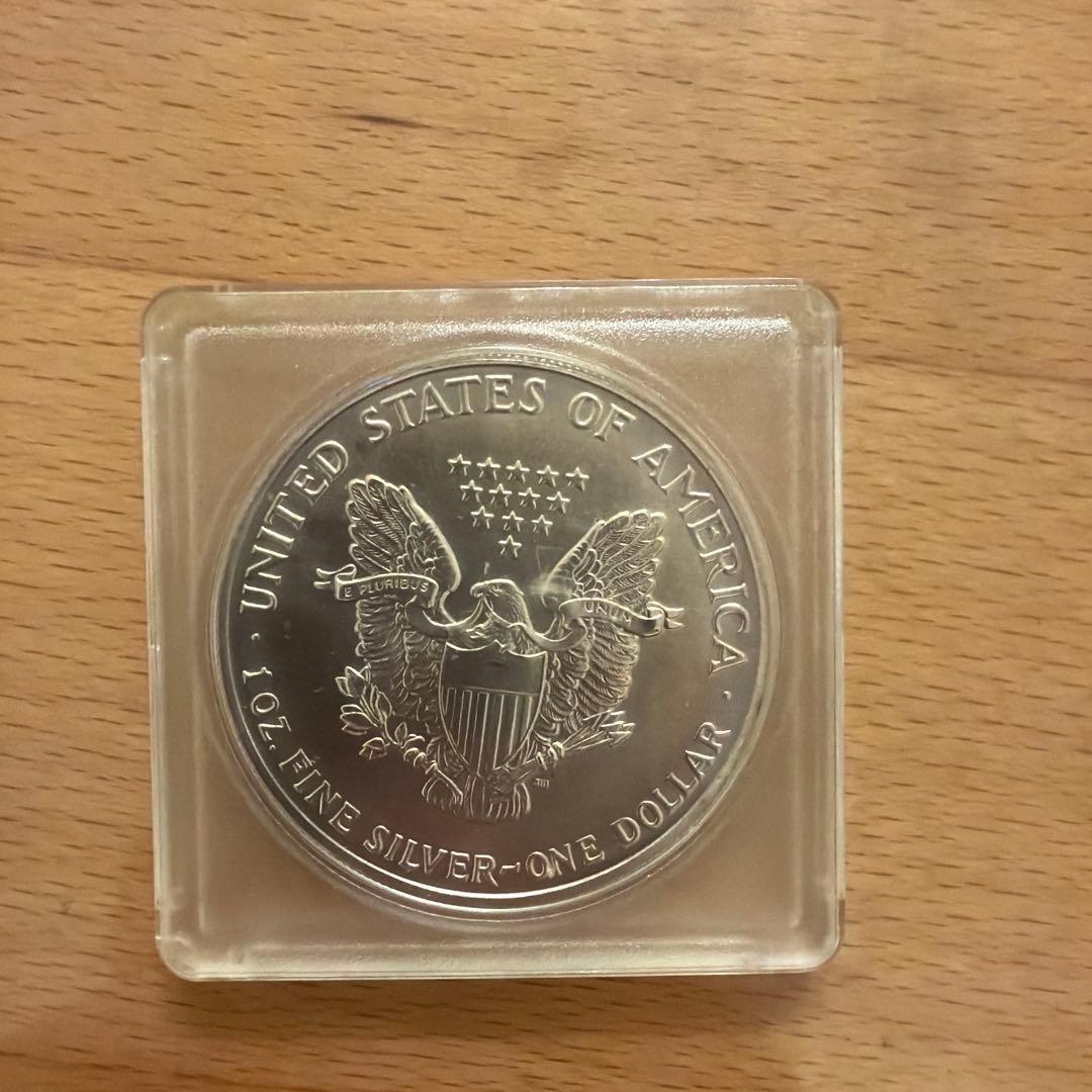 1992年 アメリカンイーグル銀貨　1オンス銀貨