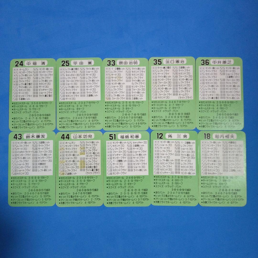 タカラ プロ野球カードゲーム 55年度 読売巨人軍