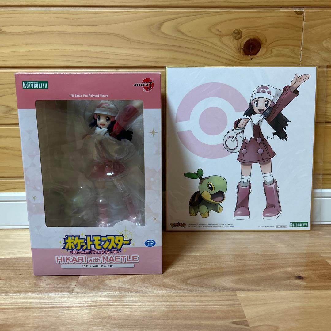 コトブキヤ ARTFX J ヒカリwith ナエトル 1/8スケールフィギュア