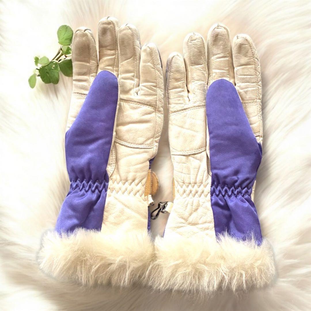 【美品 お値下げ】デサント スキーウェア 上下 M 手袋付 DESCENTE