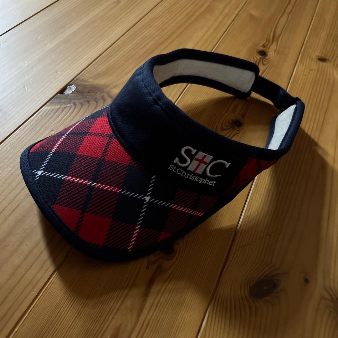 セントクリストファー バイザー　トップス　シャツ　スコート　3点セット　テニス