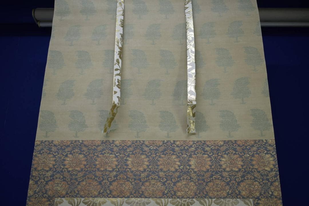 /小林古径/紅白梅図/布袋屋掛軸HI-394