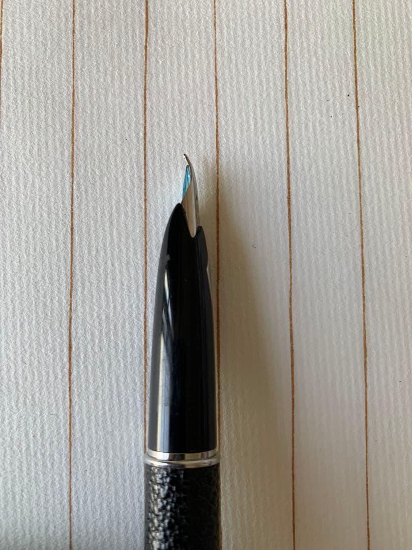 プラチナ PT Alloyペン先 革巻き万年筆