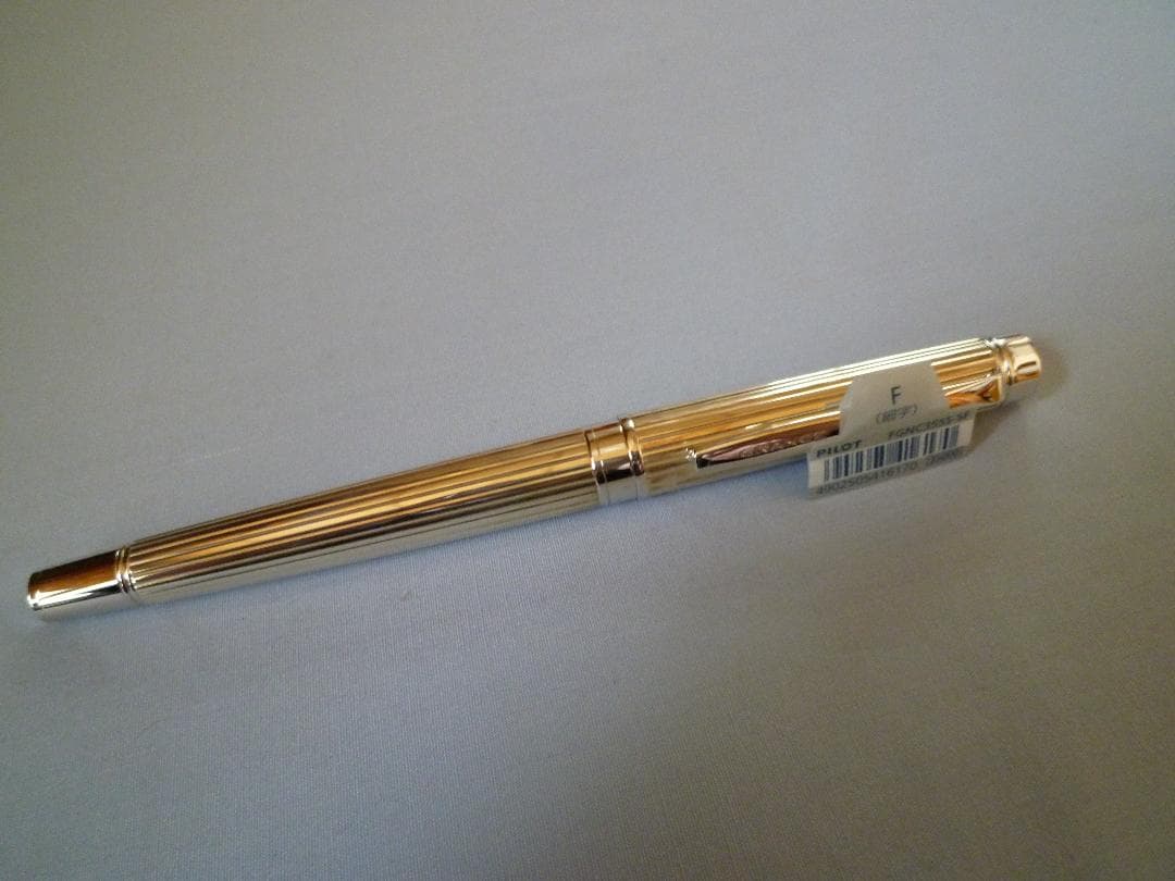 パイロット万年筆 グランセNC スターリングシルバー ストライプ